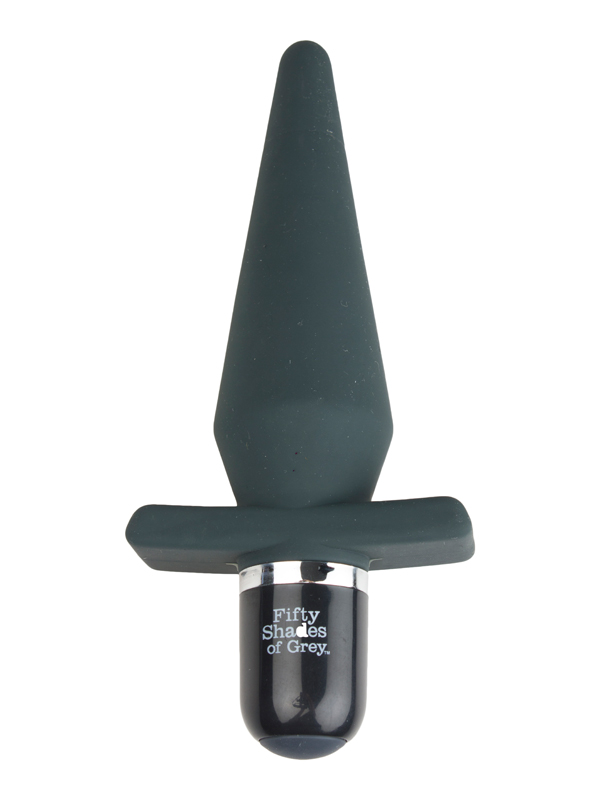 FIFTY SHADES Vibrerende buttplug - 50 Shades "Delicious Fullness" - Zwart