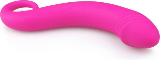 siliconen prostaat dildo - Roze