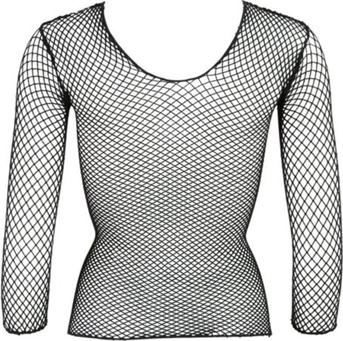 Mandy mystery Line Visnet Shirt - - Zwart