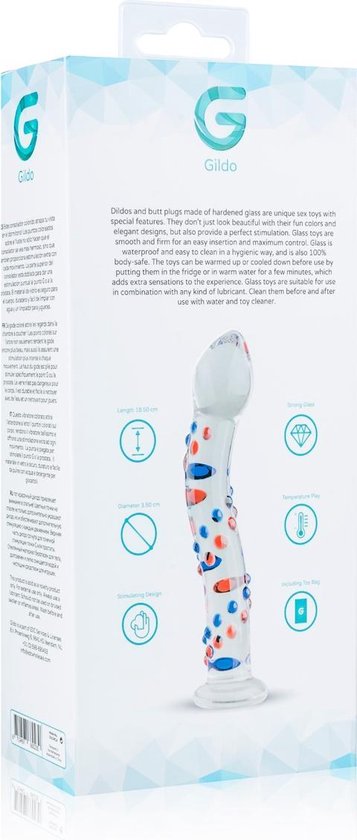 Gildo Glazen G-Spot/Prostaatdildo No. 3