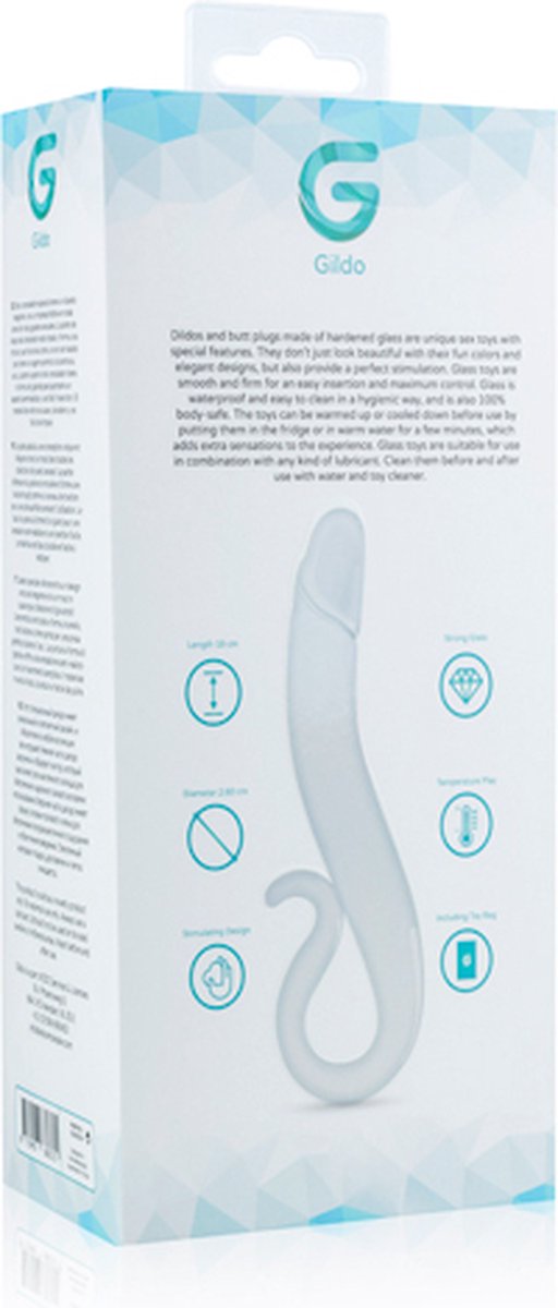 Gildo Glazen G-Spot/Prostaat Dildo No. 14