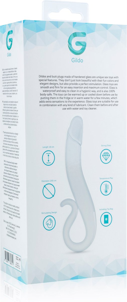 Gildo Glazen G-Spot/Prostaat Dildo No. 14