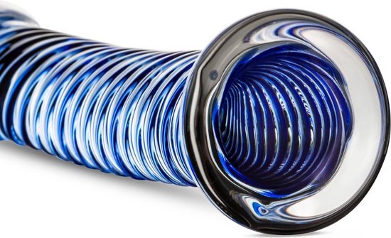 Gildo Glazen G-Spot/Prostaatdildo No. 5 - Blauw