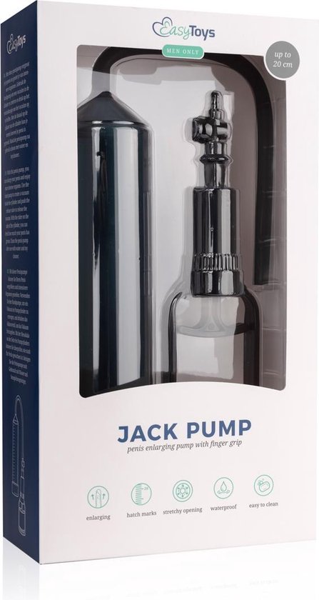 Penispomp Met Grippomp - - Zwart