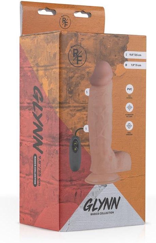 Real Fantasy Glynn Realistische Vibrator - Beige
