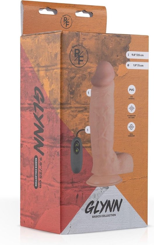 Real Fantasy Glynn Realistische Vibrator - Beige