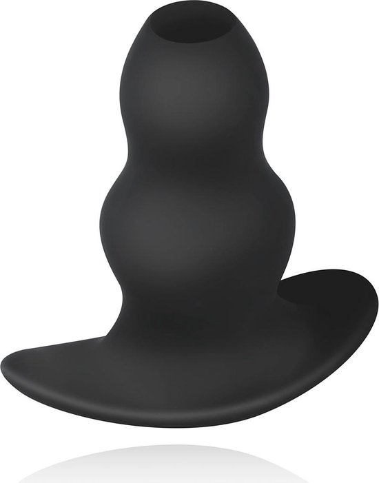 BUTTR Foxhole Holle Buttplug - Zwart