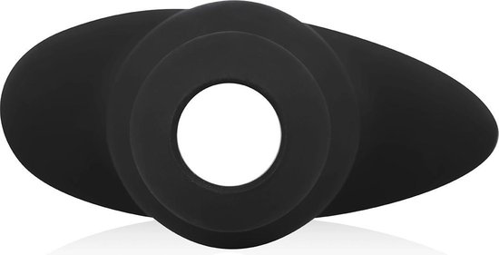 BUTTR Foxhole Holle Buttplug - Zwart