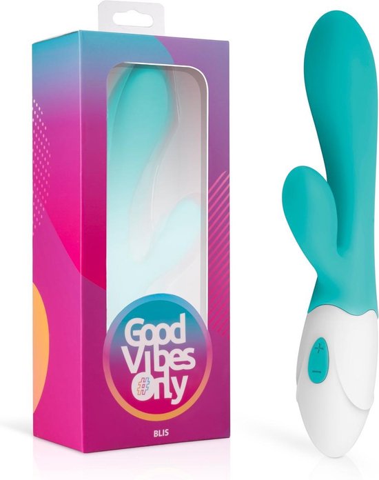 Good Vibes Only Blis Rabbit Vibrator - Groen