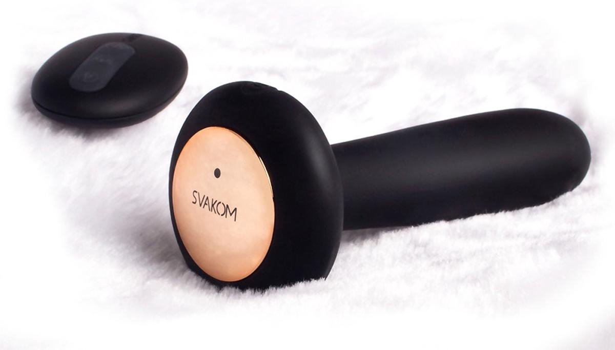 SVAKOM Primo Verwarmende Anaal Vibrator - Zwart