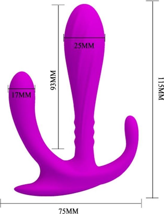 Pretty Love Edgar Fantasy Dildo - Roze