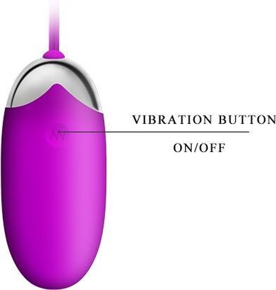 Pretty Love Abner Vibrerend Eitje met App Bediening - Roze