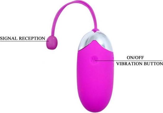 Pretty Love Abner Vibrerend Eitje met App Bediening - Roze