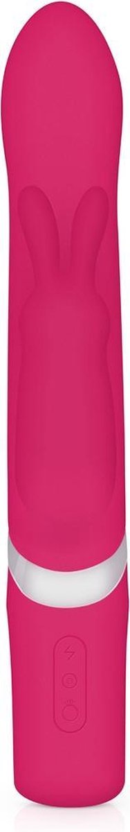 Teazers Roterende & Vibrerende Rabbit Vibe - Roze