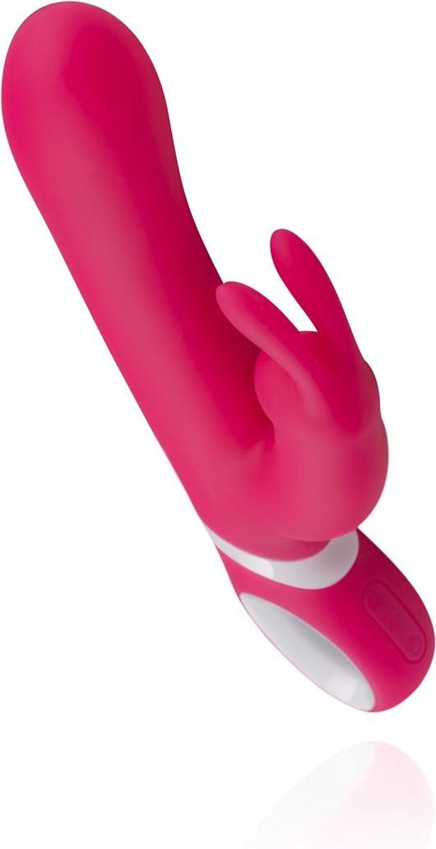 Teazers Roterende & Vibrerende Rabbit Vibe - Roze