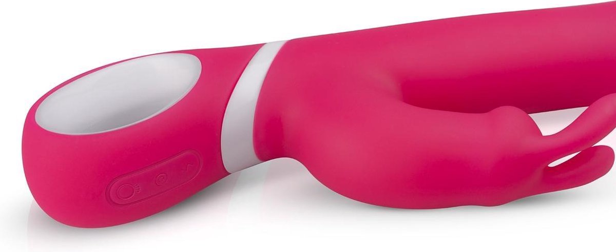 Teazers Roterende & Vibrerende Rabbit Vibe - Roze