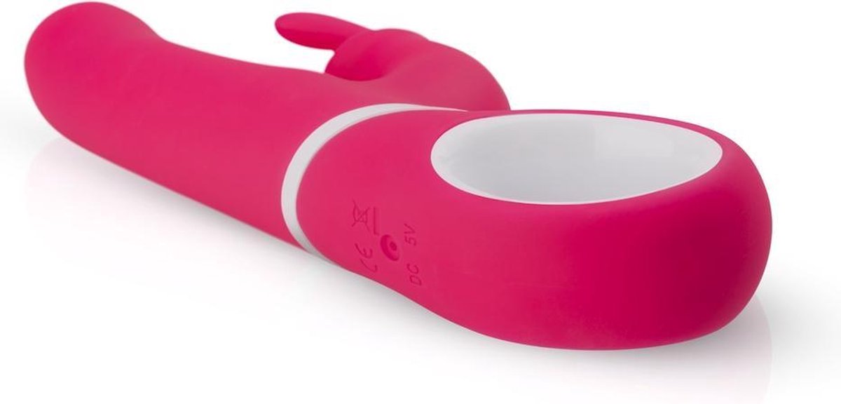 Teazers Roterende & Vibrerende Rabbit Vibe - Roze