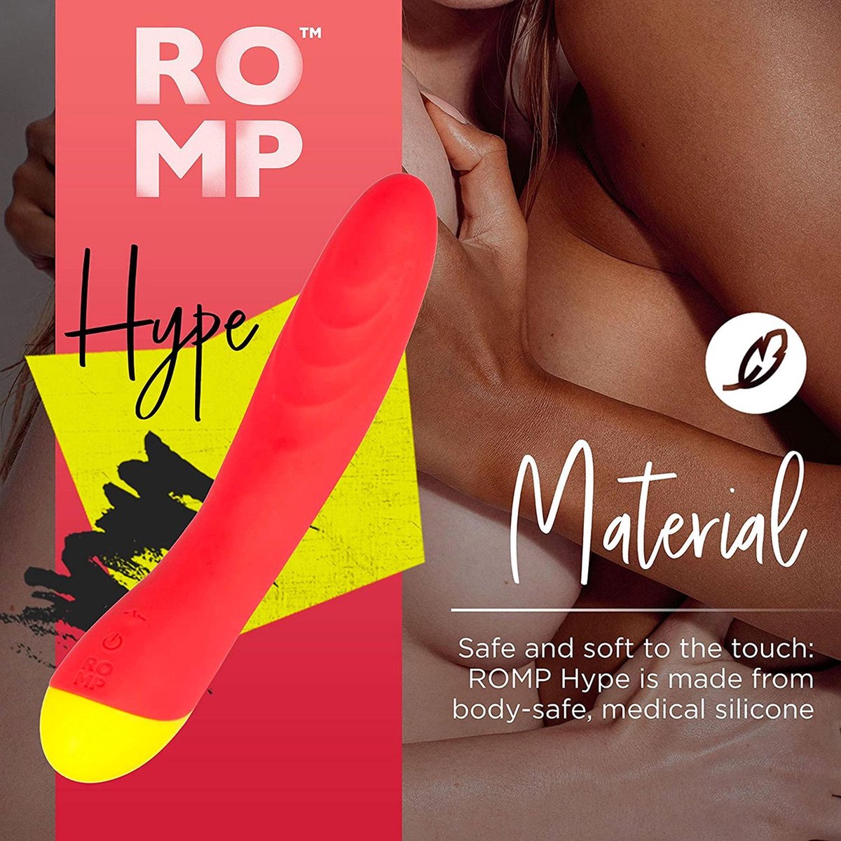 ROMP Hype G-spot Vibrator - Rood