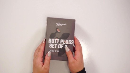 Teazers Buttplug Set - Zwart