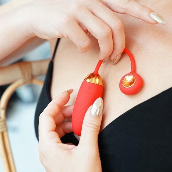 SVAKOM Ella Neo Vibratie Eitje App Controlled - Rood