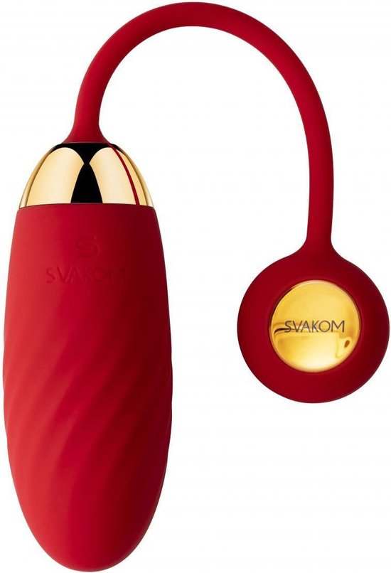 SVAKOM Ella Neo Vibratie Eitje App Controlled - Rood