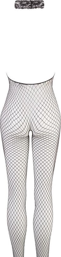 Mandy mystery Line Pikante Catsuit - Zwart