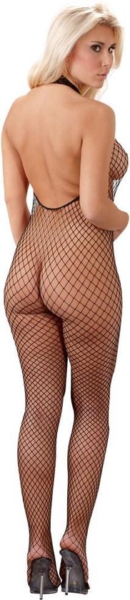 Mandy mystery Line Pikante Catsuit - Zwart