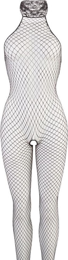 Mandy mystery Line Pikante Catsuit - Zwart