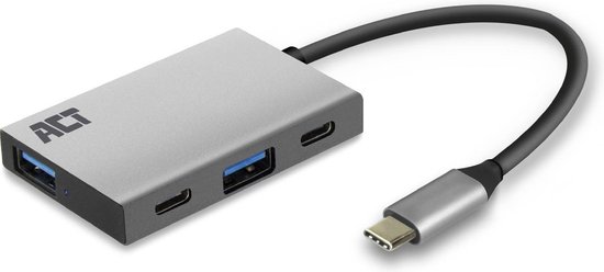 ACT USB-C 4-poorts hub