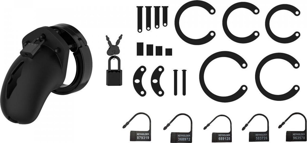 LOCKDOWN Kuisheidskooi - Small - Zwart