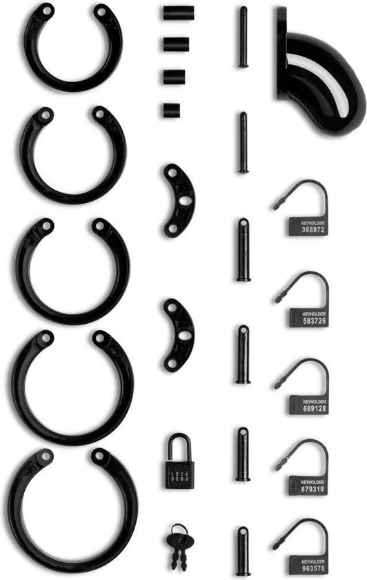 LOCKDOWN Kuisheidskooi - Small - Zwart