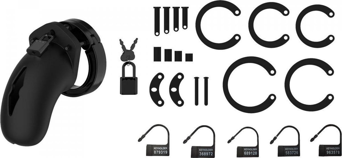 LOCKDOWN Kuisheidskooi - Medium - Zwart