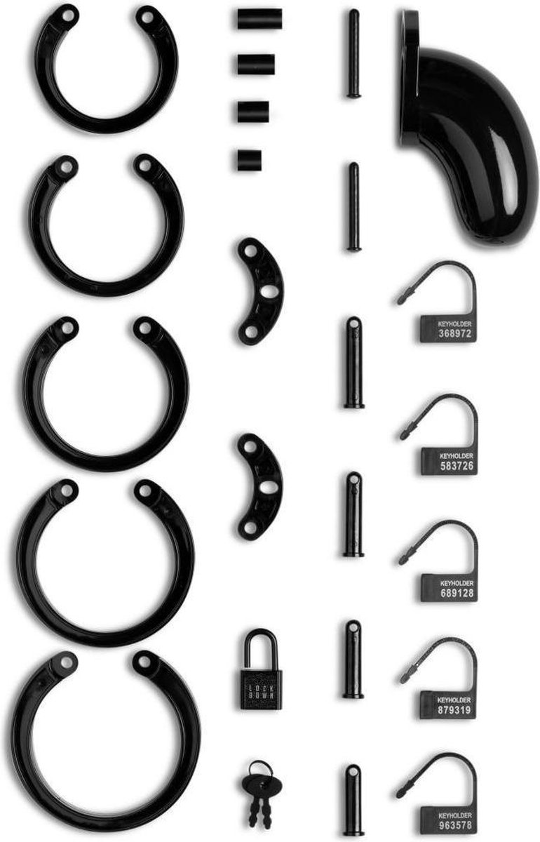 LOCKDOWN Kuisheidskooi - Medium - Zwart