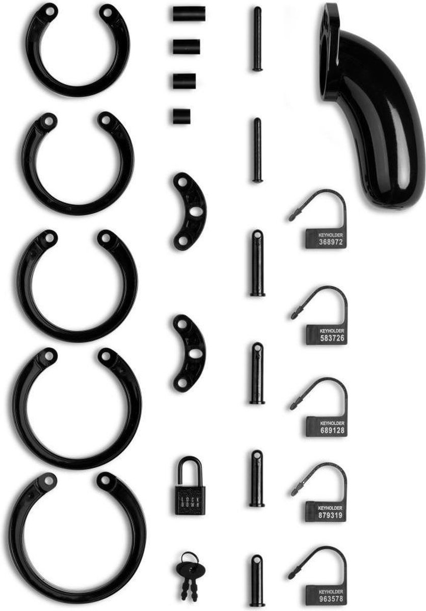 LOCKDOWN Kuisheidskooi - Large - Zwart