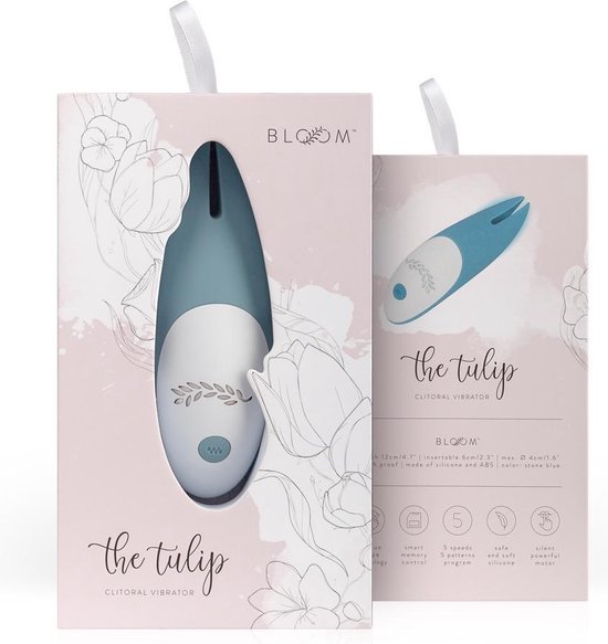 The Tulip Clitoris Vibrator - Blauw