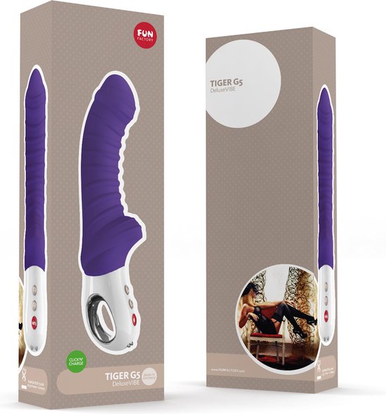 Fun Factory Vibrator Tiger G5 - - Paars