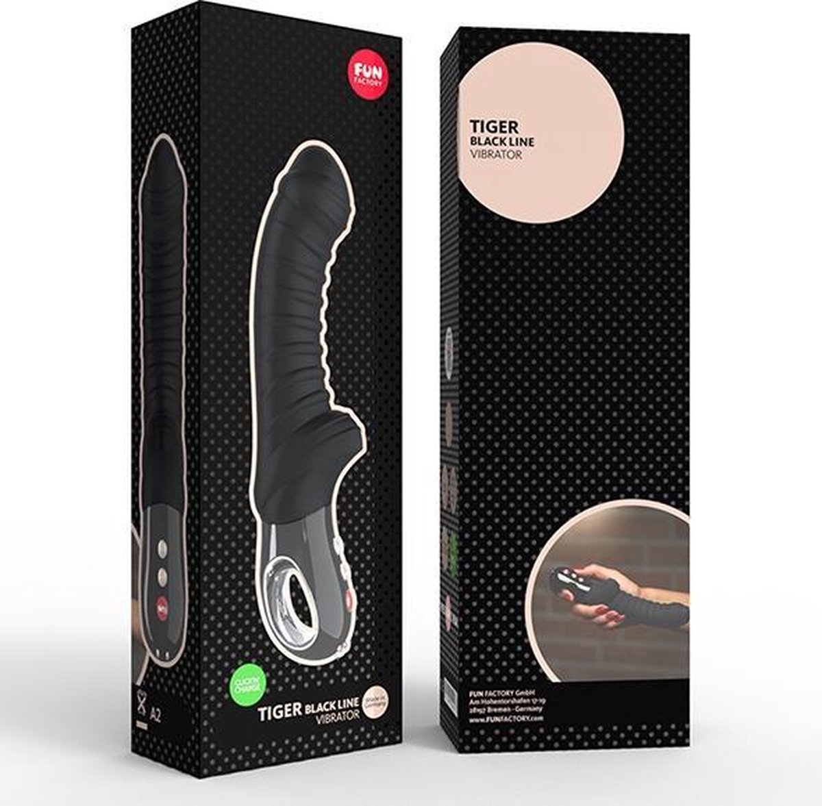 Fun Factory Tiger G5 Vibrator - - Zwart