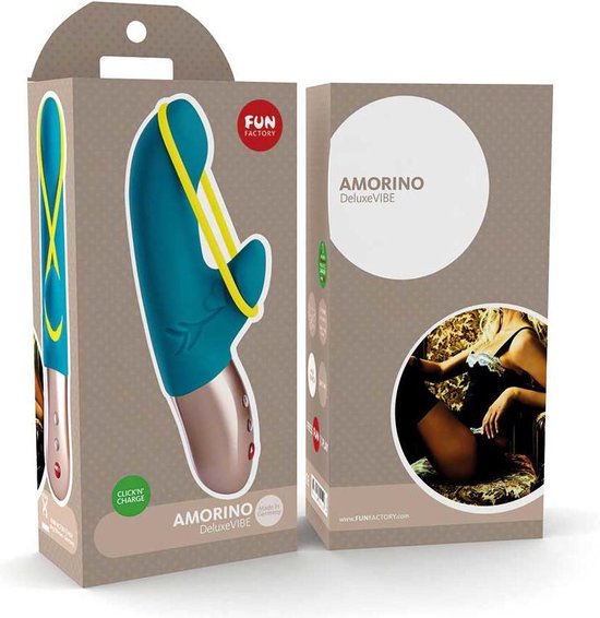 Fun Factory Amorino MiniVibe 4 - Neon - Blauw