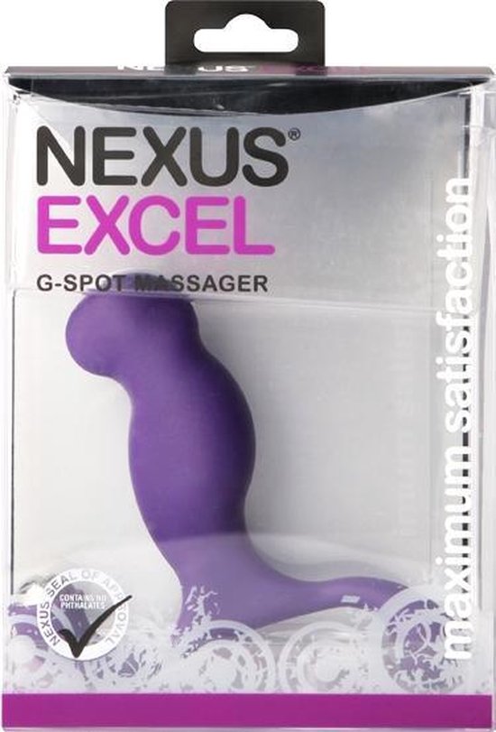 Nexus Excel Prostaat Massager - Zwart