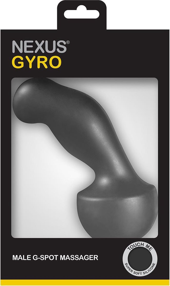 Nexus Gyro G-Spot/Prostaat Dildo - Zwart