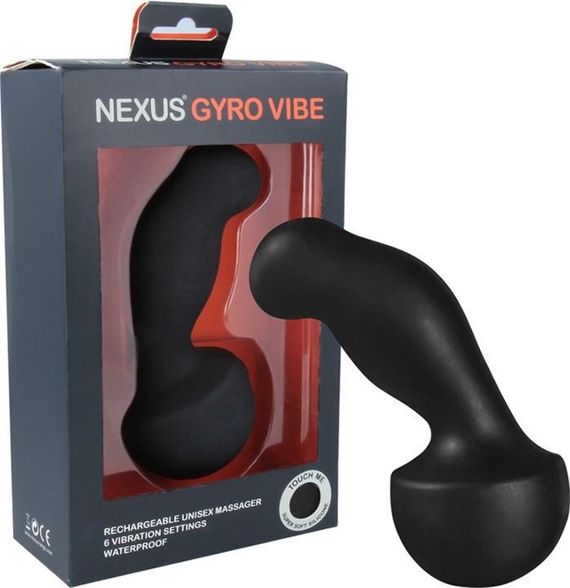 Nexus Gyro - Prostaat en G-Spot Vibrator - Zwart
