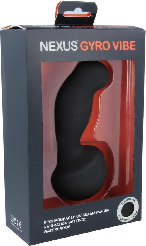 Nexus Gyro - Prostaat en G-Spot Vibrator - Zwart