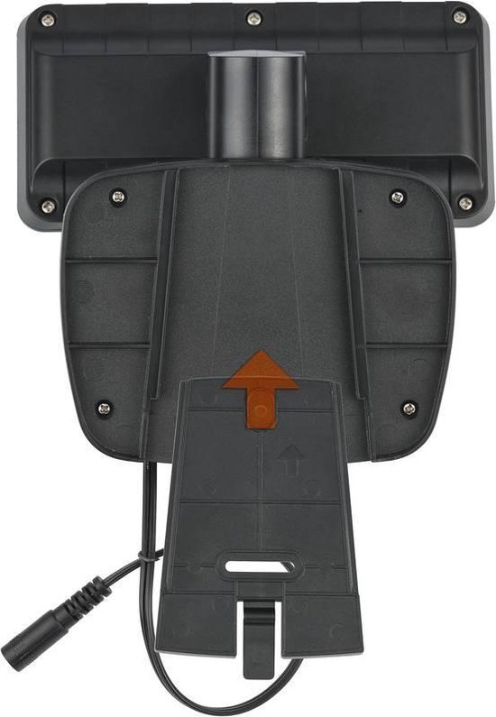 Brennenstuhl LED-zonnecelspot SOL 800 IP44 met infrarood bewegingsmelder antraciet - Zwart