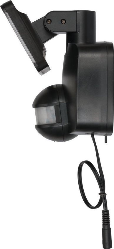 Brennenstuhl LED-zonnecelspot SOL 800 IP44 met infrarood bewegingsmelder antraciet - Zwart