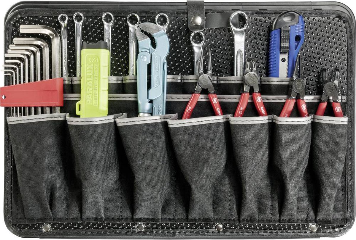 Parat Bodembak met afdekplaat met 15 insteekvakken | 598.000-161