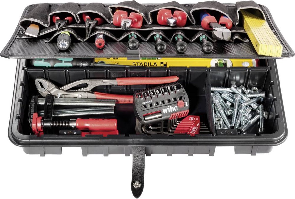 Parat Bodembak met afdekplaat met 15 insteekvakken | 598.000-161