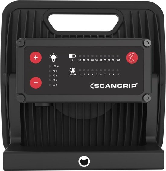 Scangrip NOVA 3K C+R DS | DIMBARE BOUWLAMP | OPLAADBAAR