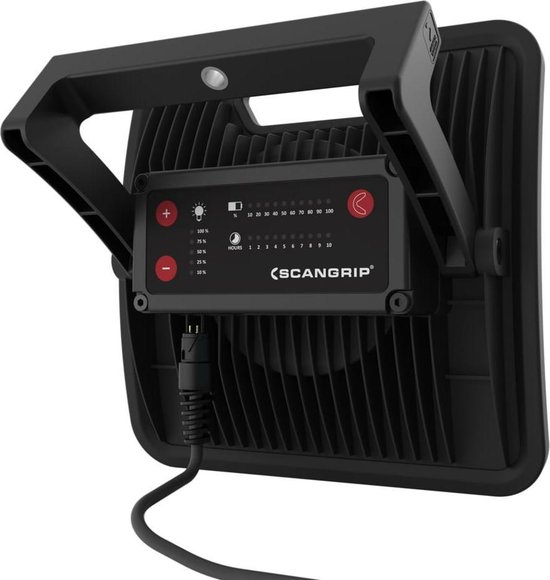 Scangrip NOVA 3K C+R DS | DIMBARE BOUWLAMP | OPLAADBAAR