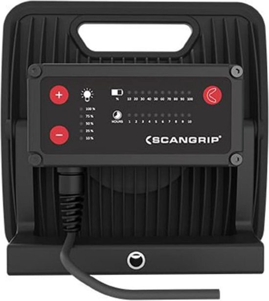 Scangrip NOVA 3K C+R DS | DIMBARE BOUWLAMP | OPLAADBAAR