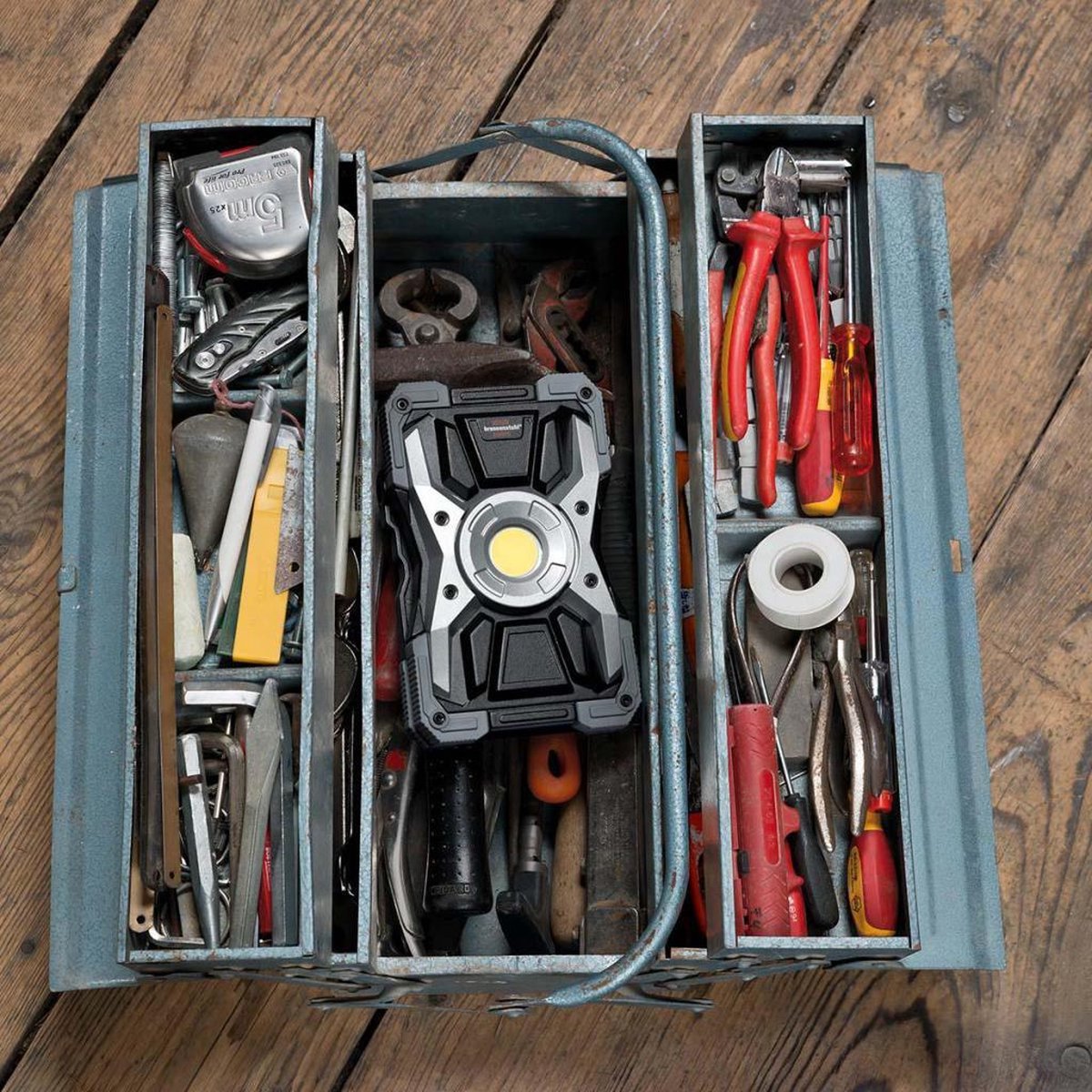 Brennenstuhl Accu LED-werklamp RUFUS | 1500 lm - Zwart